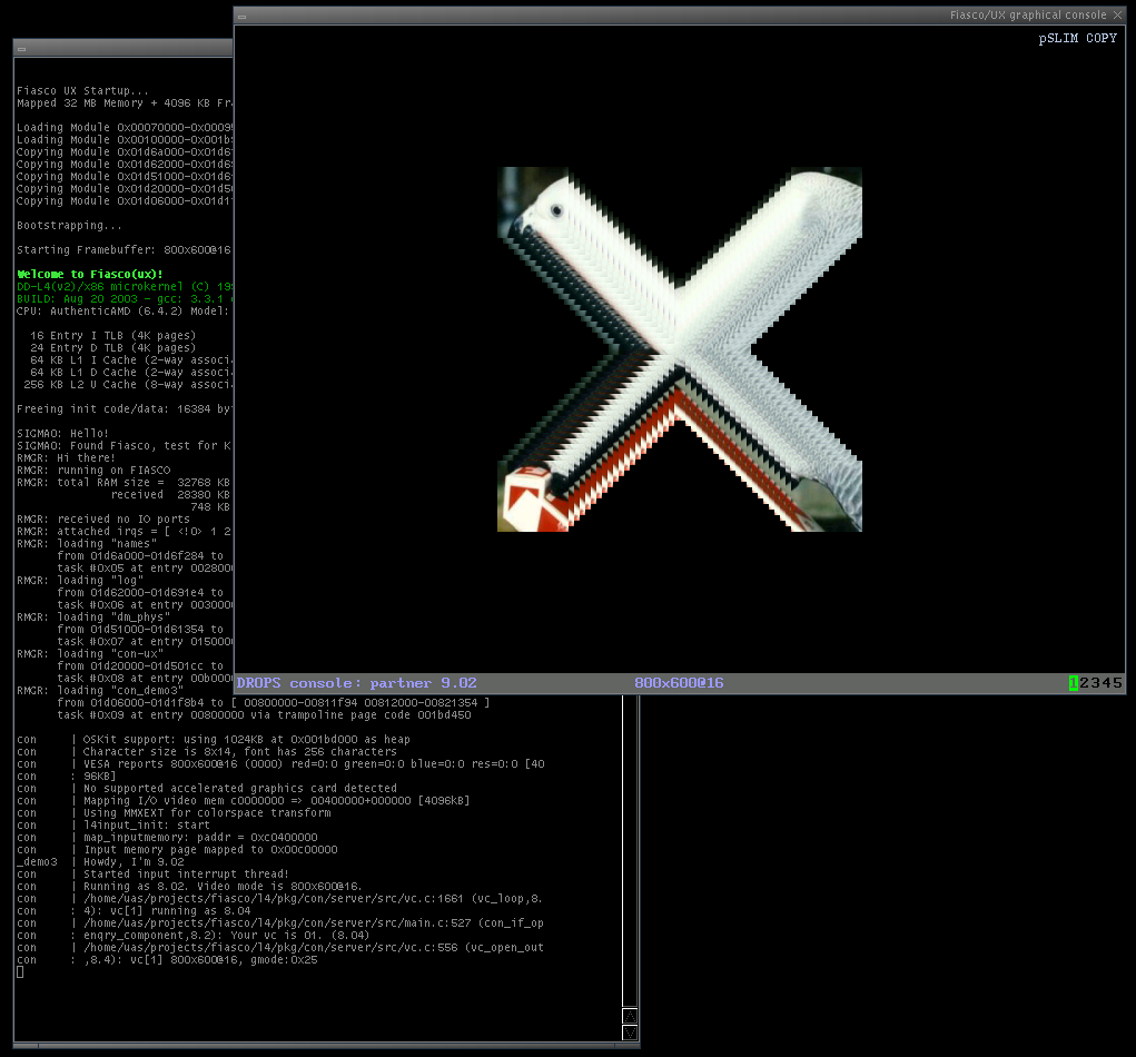 Console Screenshot